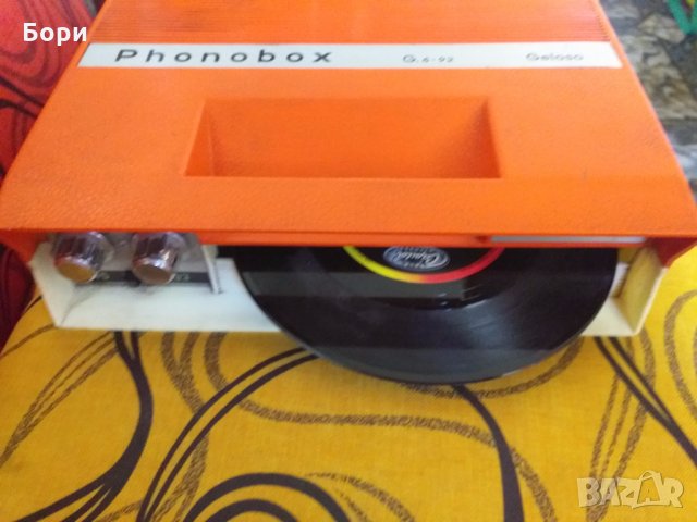 Грамофон Phonobox G 6-92 Geloso, снимка 1 - Грамофони - 26478437