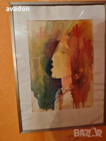 жена... с ДВЕ лица...ЖЕНА картина