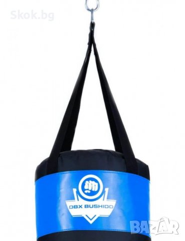 Боксова круша за деца и юноши - DBX Junior Blue - 80x30 cm - 15 kg, снимка 2 - Бокс - 37976411