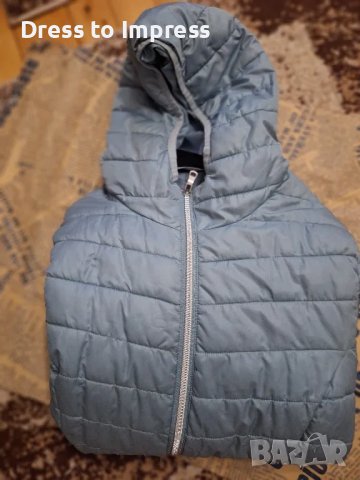 Дамско яке светло синьо М размер, снимка 2 - Якета - 47821311