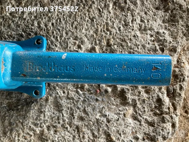 Професионално настолно менгеме Heuer 140 мм, снимка 11 - Менгемета - 50392983