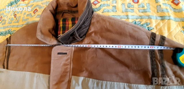 Зимно мъжко кожено яке., снимка 5 - Якета - 39826961