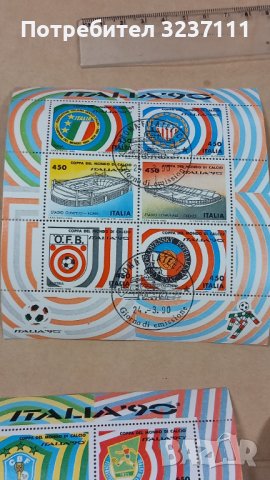 ITALY - Филателни блокове, снимка 2 - Филателия - 43755195