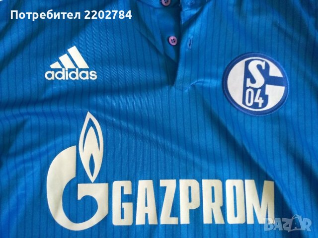 Две футболни тениски и шал  Schalke 04,Шалке 04, тениска , снимка 2 - Фен артикули - 37122953