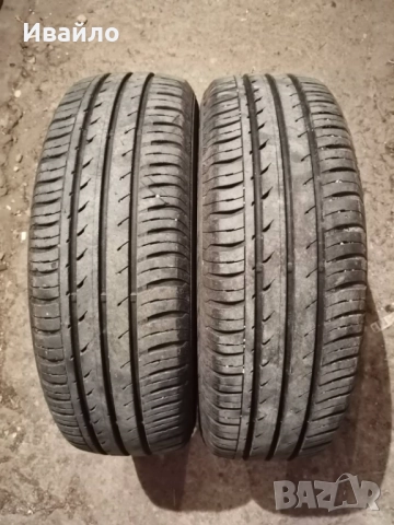 Продавам 2 броя летни гуми 185.65.15 на 1 сезон дот 2019 Контенетал 