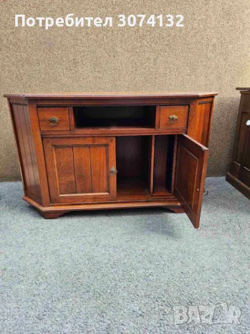 Аудио шкаф от масив, снимка 3 - Шкафове - 49029742