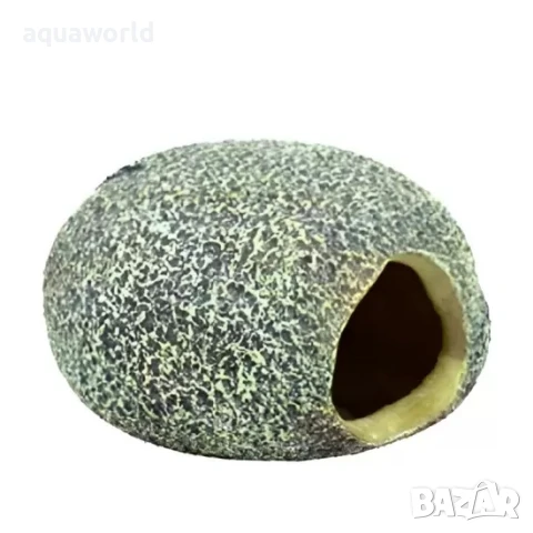 "ПРОМОЦИЯ" Изкуствена декорация - Камък с дупка S