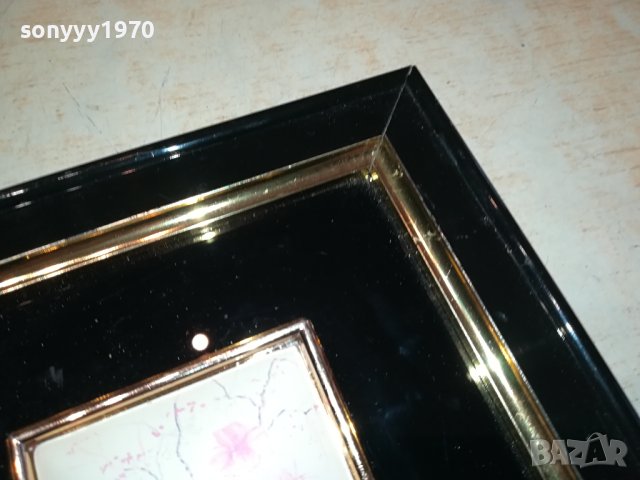 картина от франция-миниатюра 0402241559, снимка 5 - Антикварни и старинни предмети - 44128899