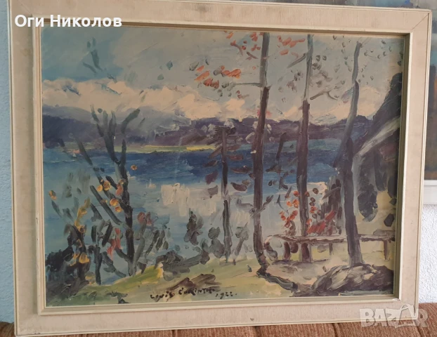 Голяма ефектна репродукция -датирана 1922 година