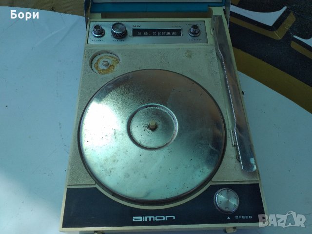 AIMOR seven transistor  phonograph-radio, снимка 8 - Радиокасетофони, транзистори - 32832532