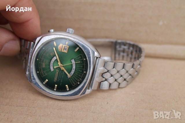 Мъжки часовник ''Orient'' автоматик календар, снимка 13 - Мъжки - 42947566