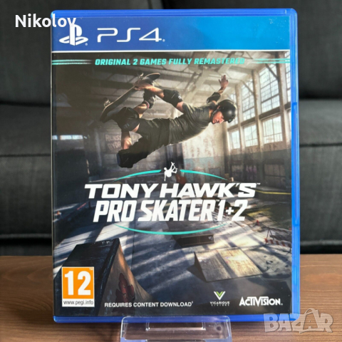 Tony Hawk's Pro Skater 1 + 2 Remastered PS4 (Съвместима с PS5), снимка 2 - Игри за PlayStation - 40703981
