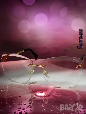 очила с калъф, кутия и ув защита chanel 