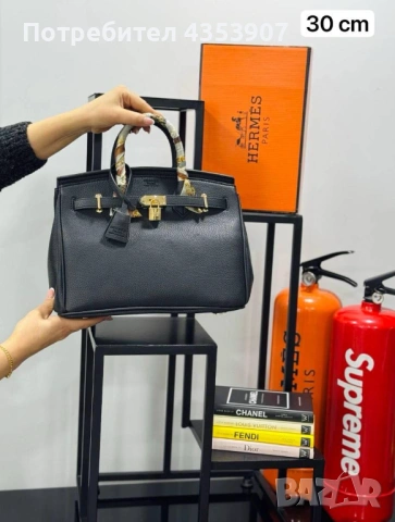 Hermès чанта 30см, снимка 11 - Чанти - 53438020