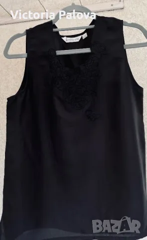 Копринен потник/топ с бродерия LAST SCENE , снимка 6 - Корсети, бюстиета, топове - 49914666