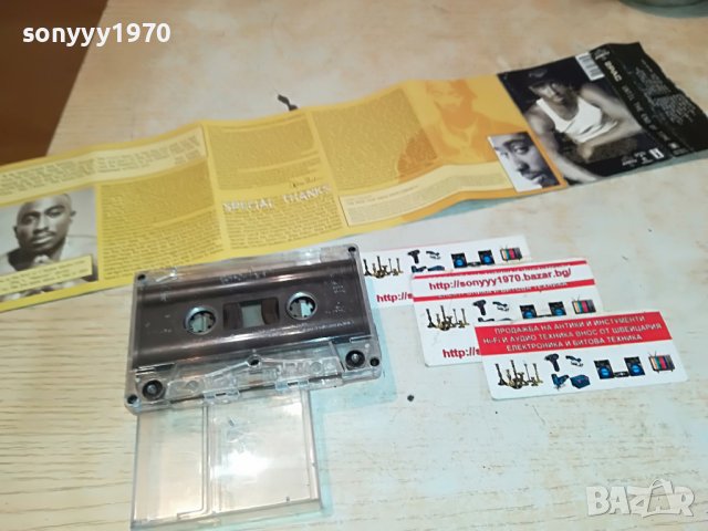 2pac-оригинална касета 3010221815, снимка 2 - Аудио касети - 38502589