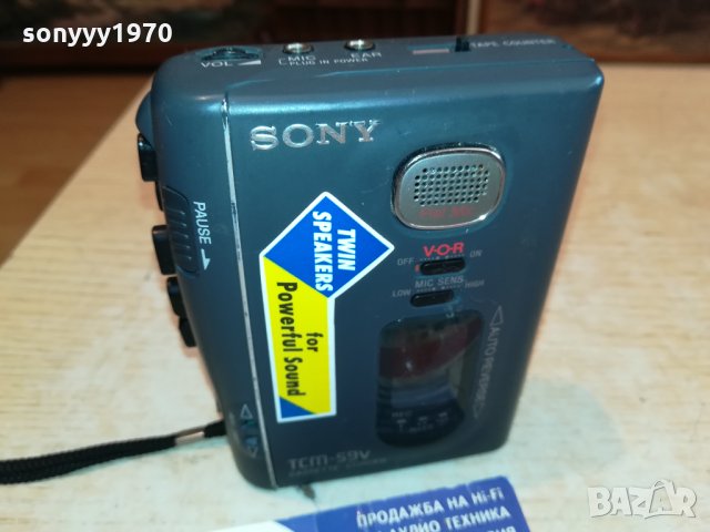 SONY WALKMAN-MADE IN JAPAN 3110210847, снимка 5 - Радиокасетофони, транзистори - 34637912