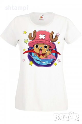 Дамска тениска One Piece Tony Tony Chopper,, снимка 2 - Тениски - 38073679