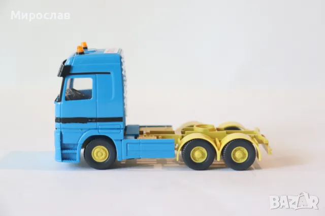 WIKING H0 1/87 MERCEDES ACTROS ВЛЕКАЧ КАМИОН МОДЕЛ КОЛИЧКА, снимка 2 - Колекции - 50209857
