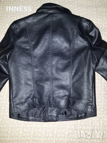 Кожено яке, снимка 7 - Якета - 28916561