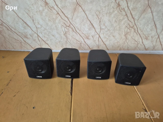 Активен субуфер Canton AS10 + 4бр.съраунд колонки + 1бр. център, снимка 6 - Тонколони - 50839210