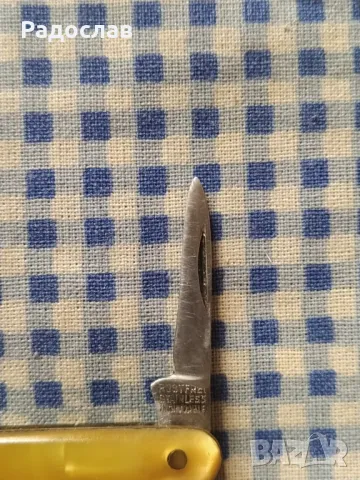 старо малко ножче Solingen , снимка 10 - Ножове - 49958072