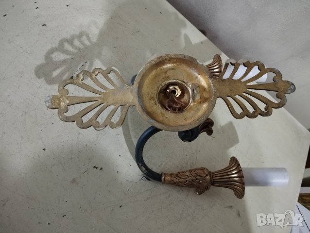 Два барокови аплика за стена, снимка 6 - Лампи за стена - 43090423