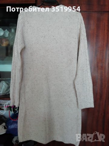 Марков пуловер туника , снимка 2 - Блузи с дълъг ръкав и пуловери - 38756352