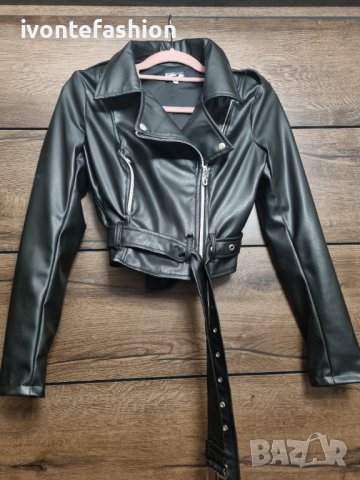 кожено яке, снимка 2 - Якета - 39070847