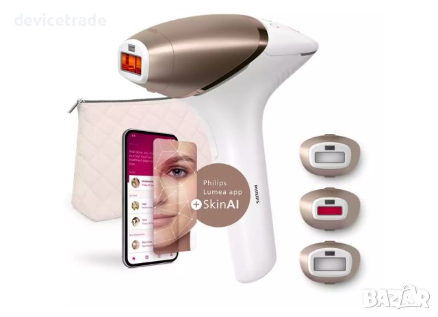 Фотоепилатор IPL Philips Lumea Series 9900 BRI973/00, Сензор Smartskin, снимка 1 - Епилатори - 43111701