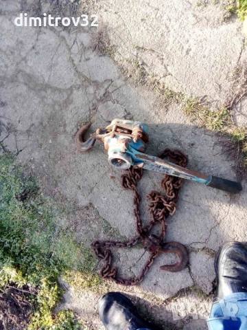 Тучен верижен телфер, снимка 3 - Други машини и части - 52996916