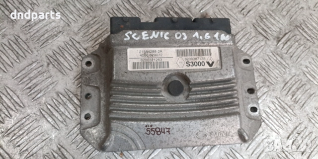 Компютър Renault Scenic 1.6i 16v 2003г. 8200387138 21584288-2A 