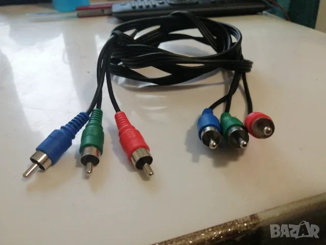 Видео-кабел RCA Ypbpr, снимка 2 - Кабели и адаптери - 48931131