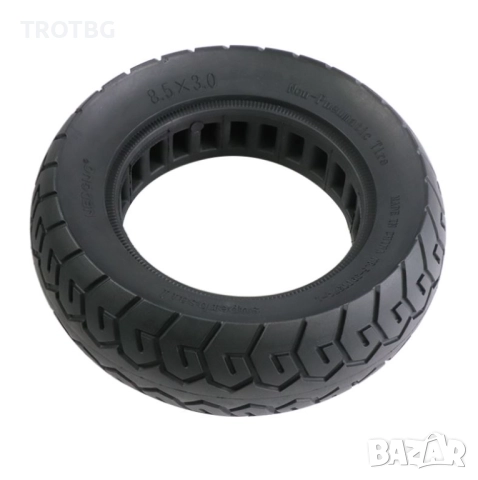 Плътна гума 8.5x3.0 за електрически тротинетки KuKirin G2 Pro Old, Zero 8x, Vsett 8 / 9 / 9+, снимка 5 - Други спортове - 52570218