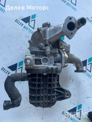 9807593080-01 EGR клапан, АГР охладител от Citroen DS5 2.0 BlueHDi 180 кс., двигател AHW (DW10FC), снимка 3 - Части - 51666083