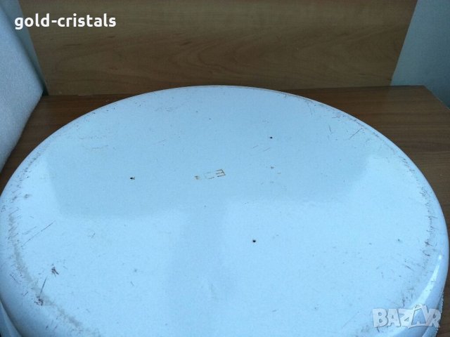 Емайлирана  тава, снимка 2 - Антикварни и старинни предмети - 32328926