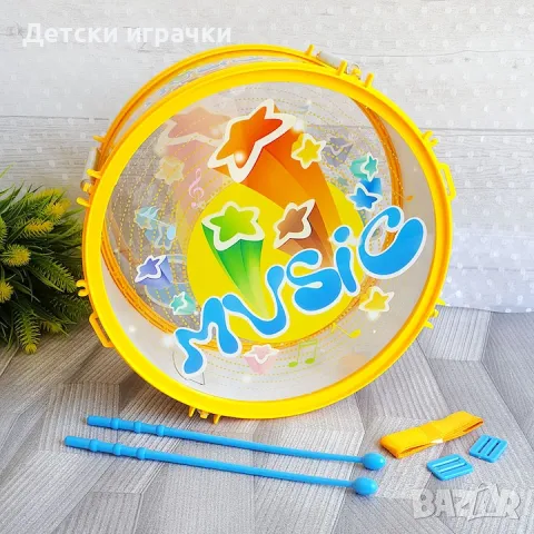 Детски барабан Music, Ф26см, пластмасов