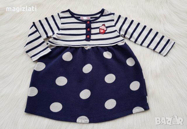 Рокля за бебе 9-12 месеца , снимка 3 - Бебешки рокли - 34920218