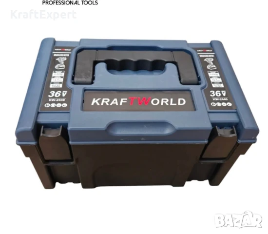 АКУМУЛАТОРЕН ГАЙКОВЕРТ KRAFTWORLD POWERSHARE 36V, снимка 10 - Винтоверти - 50474261