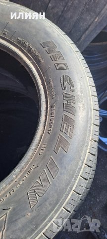 4бр летни гуми 245 65 17 Michelin 7мм грайфер 2011г , снимка 4 - Гуми и джанти - 43549260