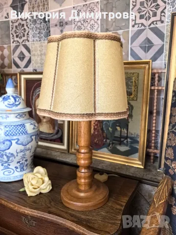 Настолна лампа МАСИВ , снимка 2 - Настолни лампи - 48627107