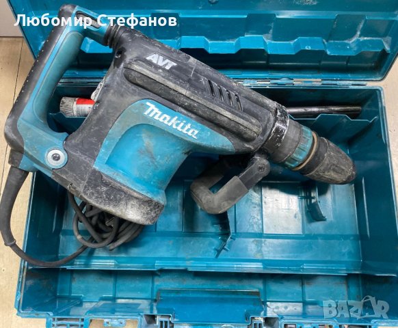 Къртач Makita HM1213C, SDS-max, 1510 W, 18.6 J , снимка 4 - Куфари с инструменти - 38703224