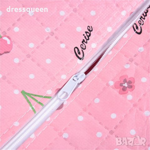 2550 Комплект от 3бр.розови органайзери за бельо и чорапи с капаци, снимка 8 - Други стоки за дома - 28482066