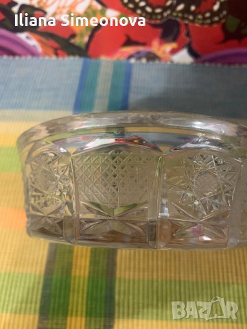 Кристален пепелник, снимка 3 - Други - 37266138