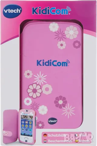 Пластмасов Калъф за Защита - VTech 401659 Kidicom Max Protection Case, Розов!, снимка 3 - Калъфи, кейсове - 49117690