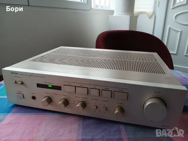 DENON PMA 730 Усилвател, снимка 6 - Ресийвъри, усилватели, смесителни пултове - 48492583