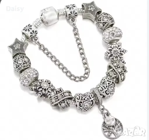 Гривни тип Пандора / Pandora с печат 925, снимка 13 - Гривни - 48874890