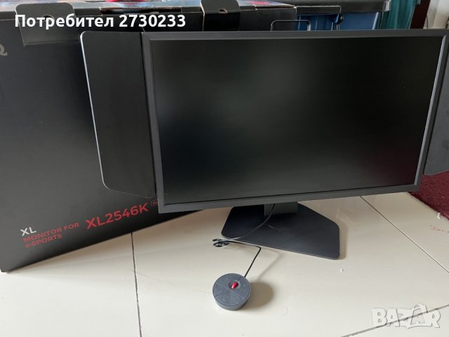 монитор BenQ Zowie XL2546K 24.5-Inch, 240Hz Asus Dell samsung, снимка 1