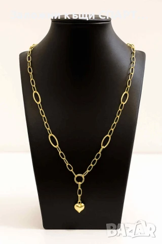 Златен ланец с висулка-6.01гр.  , снимка 1