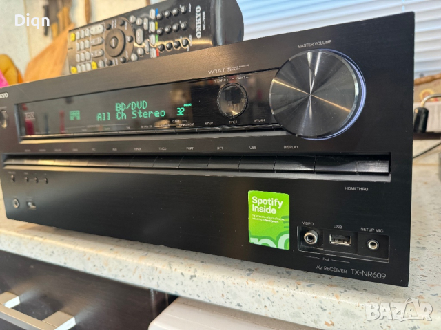 Onkyo TX-NR609, снимка 7 - Ресийвъри, усилватели, смесителни пултове - 44847177